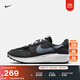 耐克男子復古華夫鞋冬季翻毛皮時(shí)尚抓地舒適運動(dòng)鞋NIKE FJ4195 001黑/白色/灰黑 41
