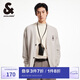 杰克·瓊斯（JACK&JONES） 秋季寬松胸前字母刺繡潮流時(shí)尚百搭開衫毛衣長袖男款