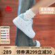 卡帕（Kappa）女鞋秋季2025新款透氣小白鞋子女款休閑運動(dòng)板鞋女潮鞋 冰山藍 37