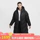 耐克（NIKE）女 AS W NSW SF DOWNFL NK WPFR PR 長款羽絨服 HF7894-010/黑色L