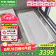科勒（KOHLER）嵌入式鑄鐵浴缸齊悅1.5/1.6/1.7米小戶型家用泡澡成人浴缸28108T 嵌入式鑄鐵浴缸-無(wú)扶手 1.6m
