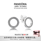 潘多拉（PANDORA）永恒的Pandora耳環(huán)女感教師節禮物 Pandora925銀耳釘290585CZ Onesize