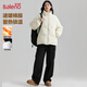 班尼路（Baleno）羽絨棉服女冬季2025新款小個(gè)子面包服棉襖子加厚保暖棉衣外套女裝