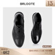 Brloote/巴魯特意大利原產(chǎn)進(jìn)口手工頭層牛皮商務(wù)正裝皮鞋秋冬 黑色 40