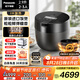 松下（Panasonic）原裝進口黑珍珠電飯煲家用2-3人IH加熱壓力電飯鍋炫鉆厚釜2.9升容量SR-CR10KSQ