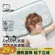威爾貝魯（WELLBER）嬰兒枕頭冰絲涼枕涼感寶寶兒童1-3歲夏季卡通枕 去玩鴨30*50cm