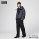 優(yōu)衣庫合作款/男裝寬松彩色長(cháng)褲/水洗產(chǎn)品休閑褲褲子25秋冬479824 09 黑色 31 /170/78A