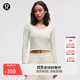 lululemon丨Rulu 女士長(cháng)袖亨利衫 LW3IUSS 骨白 M