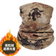 OFFICE KING防寒面罩迷彩面罩秋冬季脖套新式脖套加厚加絨手套保暖防寒三件套 星空荒漠冬加絨面罩