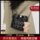 CinvaiKrose輕奢包包女包2025年新款水桶包鏈條單肩斜挎包生日七夕情人節禮物 黑色【送女友老婆女生禮物走心】