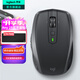 羅技（Logitech）大師系列MX Anywhere 2S無線鼠標 藍牙鼠標 充電辦公雙模鼠標Mac電腦筆記本 雙模式滾輪中小手適用 Anywhere 2S 黑色