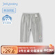 JELLYBABY【2025夏裝上新】女童打底褲寶寶甜美貝殼褲子小童薄款兒童七分褲 花灰 120 CM