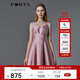 PORTS寶姿女裝春夏新品無袖連衣裙LM8D111JWQ017 藕粉色 M (6)