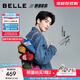 百麗（Belle）張凌赫同款方程式跑道賽車(chē)鞋女25秋新商場(chǎng)同款休閑鞋E2L1DCM5預售 紅色【張凌赫同款】 37