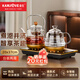 金灶（KAMJOVE）多功能全自動噴淋煮茶器煮茶壺?zé)畨靥籽b自動上水電熱水壺兩用 0.8L H-9A