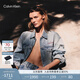 Calvin KleinJeans25早秋新款男士美式復古ck刺繡純棉翻領(lǐng)牛仔外套4RC720G X6H-牛仔淺藍 L