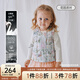 OAK FAMILY 白鵝絨兒童羽絨馬甲男女童輕薄羽絨棉服背心 花園派對 80 cm
