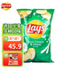 樂(lè )事（Lay's）原裝進(jìn)口 原切薯片真薯 新奇特零食薯片 美版酸奶油洋蔥味184.2g1袋
