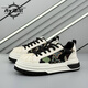 潮牌板鞋男秋冬新款刺繡百搭小眾厚底增高運動(dòng)休閑男鞋 米黑 38 按板鞋碼數拍