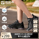 探路者（TOREAD）徒步登山鞋戶外防滑耐磨運(yùn)動(dòng)鞋跑步休閑鞋 黑色\粉色女 37 
