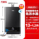 萬(wàn)家樂(lè )燃氣熱水器家用天然氣16升18雙伺服增壓零冷水回水 13L JSQ26-13TL1星空灰 雙伺服零冷水 天然氣