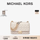MICHAEL KORS邁克高仕 MK Sloan 大號羊皮絎縫鏈條包 奶白色 289 NS
