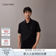Calvin KleinJeans25早秋新款男純棉珠地網(wǎng)眼ck商務(wù)純色短袖T恤POLO衫4RB012G