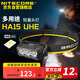 NITECORE奈特科爾HA15 UHE戶外輕量便攜式頭燈夜跑露營照明燈AA電池可更換