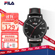 斐樂(lè )（FILA）手表男送男友皮革表帶四六級考試石英學(xué)生手表 FLM38-793-003