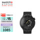 斯沃琪（Swatch）瑞士手表 陶瓷腕表BIG BOLD炫酷黑 開學(xué)禮物潮流石英表SB03B100