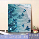 鉑吶苓數字油畫(huà)蝴蝶掛畫(huà)新款diy手工油彩畫(huà)涂色唯美高級裝飾掛畫(huà)高顏值 XK-1386海蝴蝶40*50【主圖款】