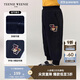Teenie Weenie小熊童裝25新款秋冬男寶寶寬松加絨束腳燈籠褲 藏青色 100cm