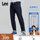 Lee【張凌赫代言】726標(biāo)準(zhǔn)中腰直腳丹寧回潮深藍(lán)直筒男牛仔褲潮流 深藍(lán)色（褲長(zhǎng)31） 33 (150-160斤可選)