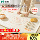 雙槍硅膠揉面墊食品級搟面墊 加厚和面烘焙案板防滑80*60