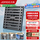 九牧（JOMOO）帶過(guò)濾網(wǎng)衛生間不銹鋼防蟲(chóng)淋浴地漏防臭地漏芯洗衣機地漏送接頭 【加厚爆款】槍灰速排淋浴地漏92503