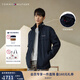 TOMMY HILFIGER出走都市25秋冬男裝風(fēng)衣款軟殼夾克/防水可收納帽立領(lǐng)外套 【風(fēng)衣款軟殼夾克】午夜藍(lán)FAP XL （推薦：165-180斤）