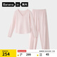 蕉內棉棉506S睡衣男女士A類(lèi)棉感莫代爾情侶家居服春秋季長(cháng)袖長(cháng)褲套裝