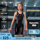 速比濤（Speedo）兒童泳衣電氣矩陣黑標(biāo)Hero5.0鯊魚皮競速連體泳衣女童 黑/藍(lán)13-14