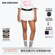 ANN ANDELMAN【明星同款】官方直營(yíng)純色設(shè)計(jì)感a字短裙半身裙松緊腰百褶裙女夏 白色 S