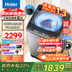 海爾（Haier）全自動(dòng)波輪洗衣機10/13公斤大容量懶人直驅變頻防纏繞除菌除螨一級能效筒自潔以舊換新國家補貼20% 【25年新品】頑漬洗1.3+雙動(dòng)力防纏繞+七維減震