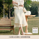 珂萊蒂爾2025年黑色不規(guī)則垂感半裙女高腰時(shí)尚百搭A(yù)字裙 本白 S