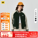 CAT卡特新品女士休閑百搭插肩袖棒球美式短款?yuàn)A克棉服商場(chǎng)同款 暗綠色 L