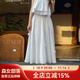 森女部落甜美小清新無(wú)袖背心半身裙女兩件套2025年新款女裝夏 半裙（單件） 單件 L