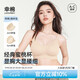 幸棉（LUCKMEEY）外擴(kuò)內(nèi)衣小胸顯大無鋼圈內(nèi)衣女聚攏文胸漫畫胸 膚色 背心款 M