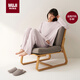 無(wú)印良品（MUJI）女式 柔軟針織 家居睡衣套裝 FD31CC5A 煙熏粉色 S/M