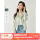 梵希蔓（vimly）戶(hù)外通勤輕薄防曬服女2025年夏新款防曬衣休閑寬松顯瘦外套 M5921 綠色 L
