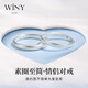 唯一（Winy）銀戒指女純足銀999素圈小圓求婚訂結(jié)婚戒送老婆生日禮物