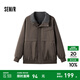森馬夾克男防水冬季復古工裝風(fēng)加絨外套百搭oversize 深咖啡50904 特寬松/介意拍小一碼 175/92A/L