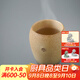萬(wàn)仟堂（Edenus）大容量水杯創(chuàng  )意陶瓷杯馬克杯復古茶杯辦公室家用情侶早餐牛奶家用 焦茶釉（雙層杯中空防燙）