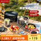 美廚（maxcook）304不銹鋼戶(hù)外餐具套裝 便攜飯盒餐具杯子叉勺露營(yíng)野餐MCFT5922